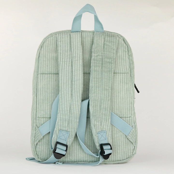 Cribstar - Corduroy Kids Backpack - Dusty Mint