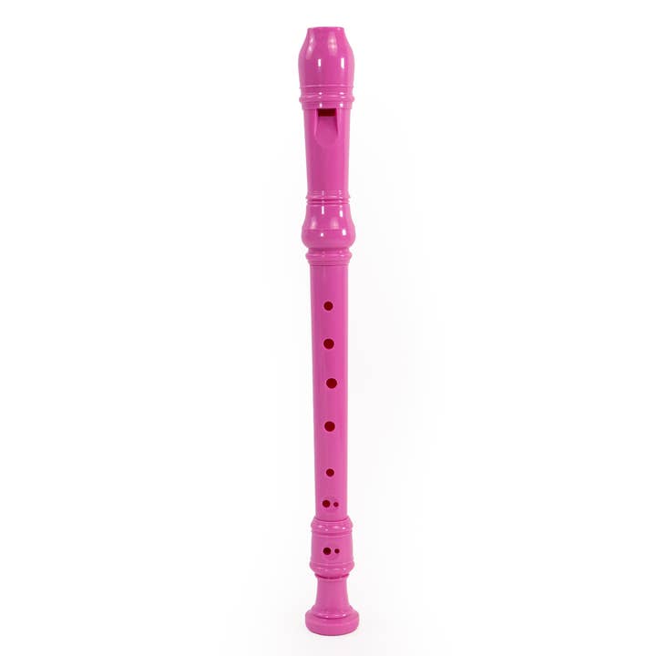 It's Fun To Learn the Recorder - Book & Recorder Set (Pink) - Mabel & Fox