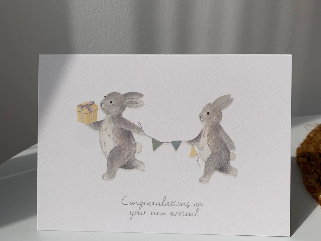 Little Roglets - Congratulations Card - New Arrival