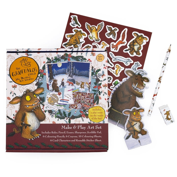 The Gruffalo's Child Make & Play Set – Creative Activity Kit With Play Scene