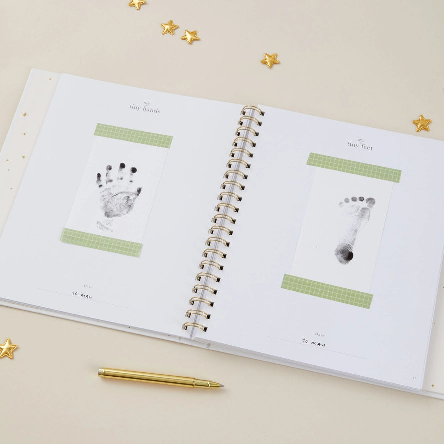 Blush & Gold - Baby Book - Pearl