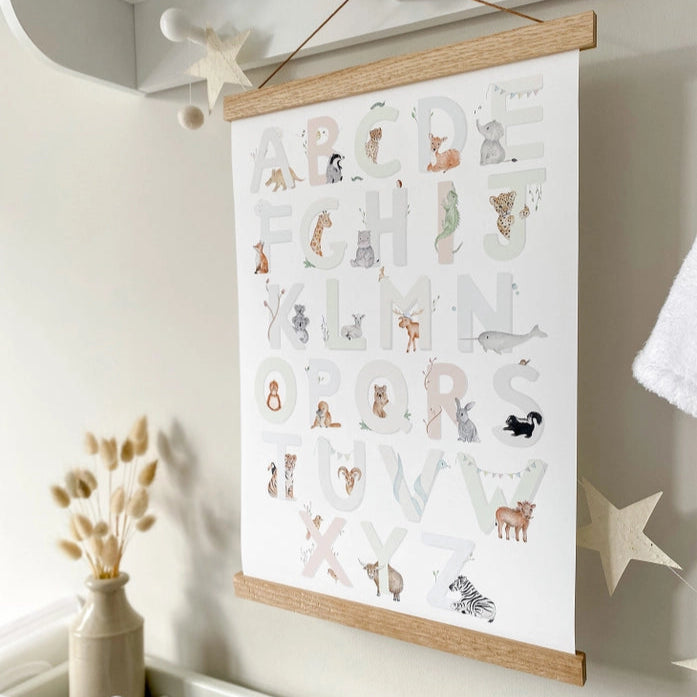 Little Roglets - Fine Art Print - Alphabet