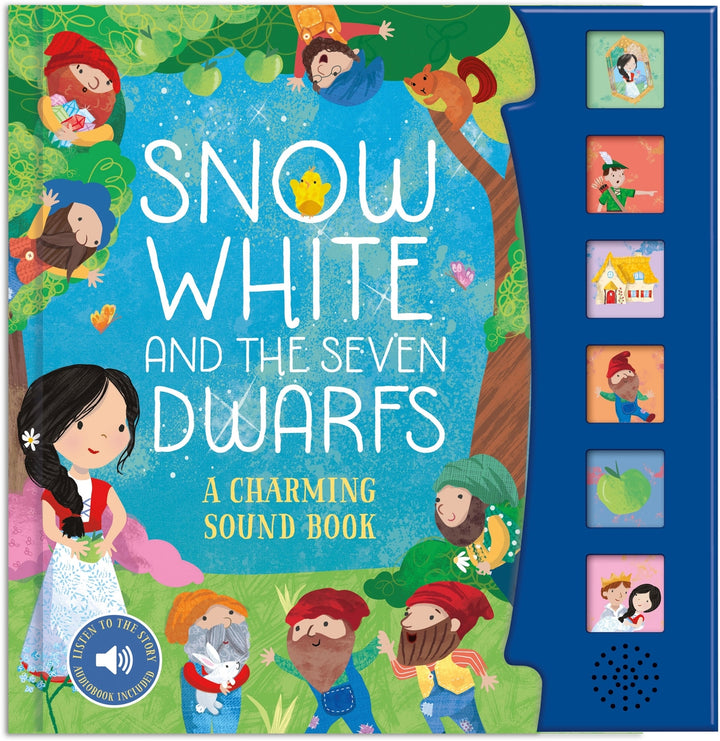 6 Button Sound Book - Snow White and the Seven Dwarfs Fairy Tale