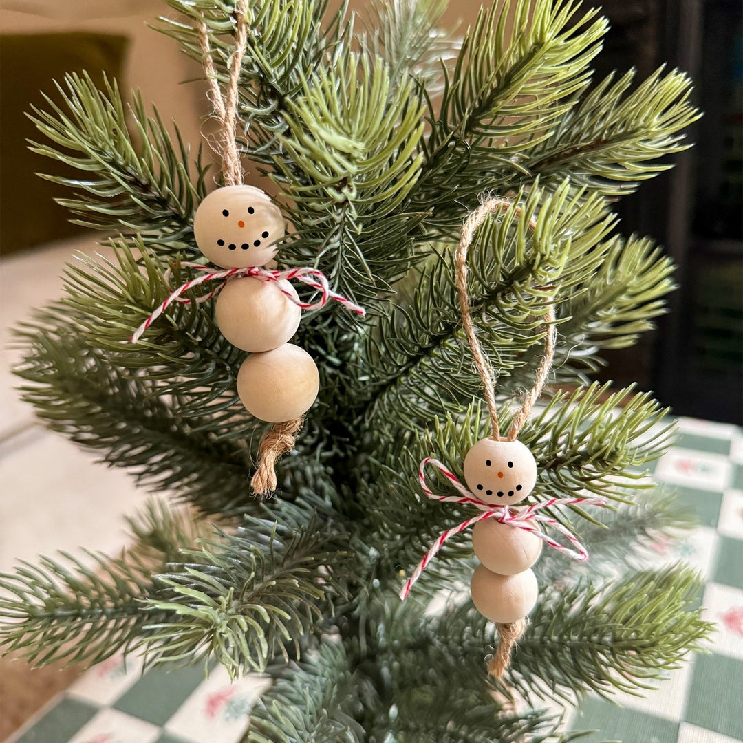 Cotton Twist - Make Your Own Christmas Snowman Decorations