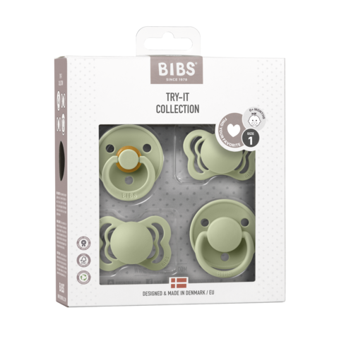 Bibs - Try-It Collection - Sage - Mabel & Fox