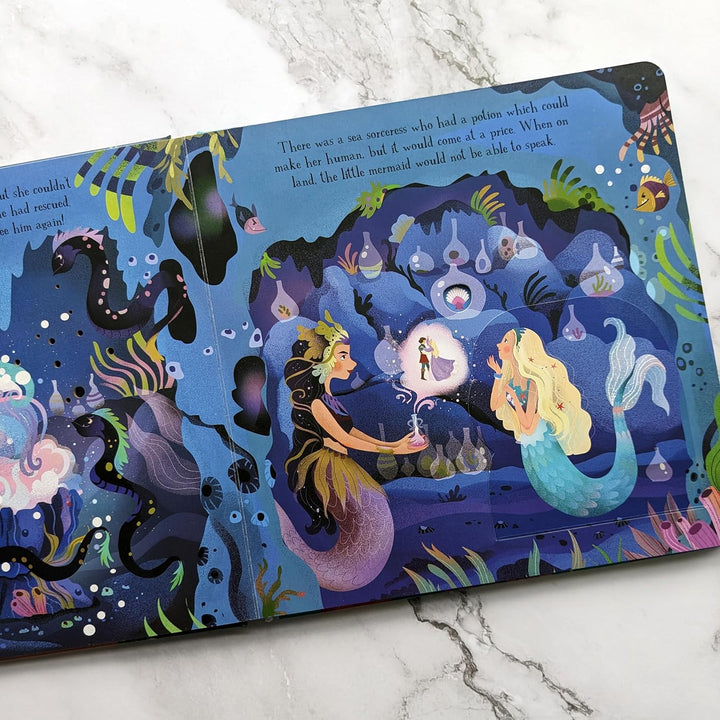 The Little Mermaid - Children’s Lift-The-Flap Book - Mabel & Fox
