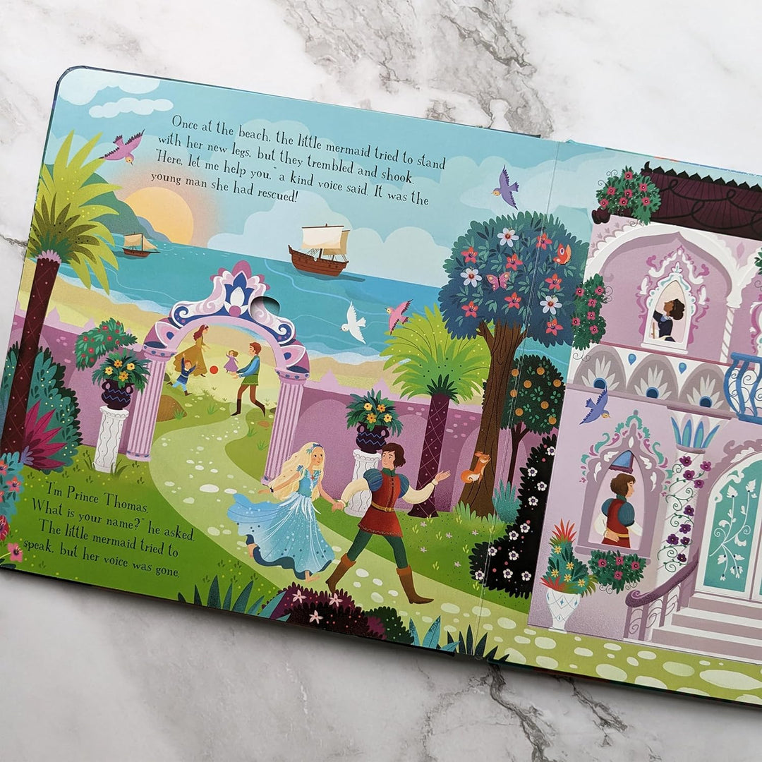 The Little Mermaid - Children’s Lift-The-Flap Book - Mabel & Fox