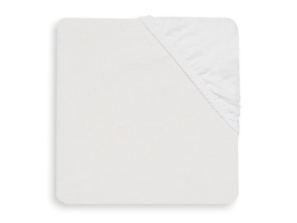 Jollein - Fitted Sheet 60x120cm - White