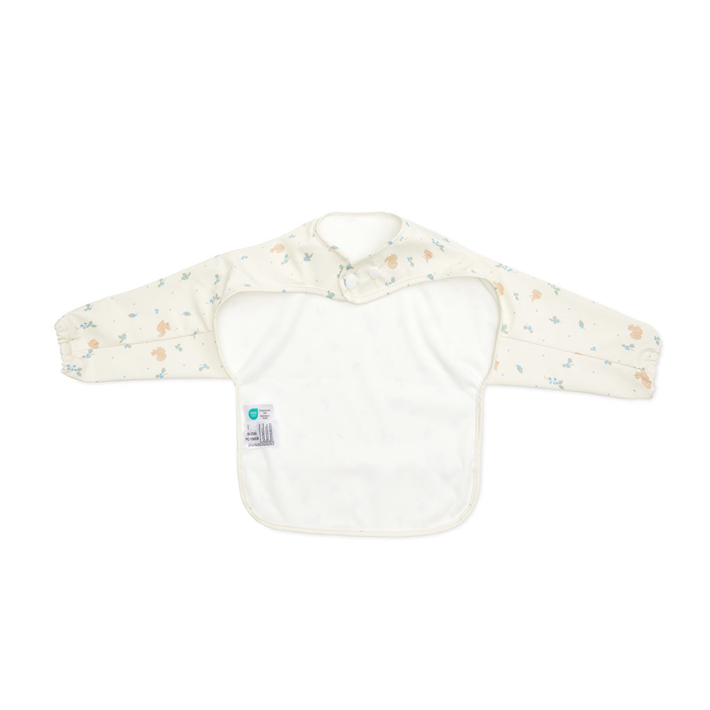 Cam Cam Copenhagen - Sleeved Bib - Blueberries - Mabel & Fox