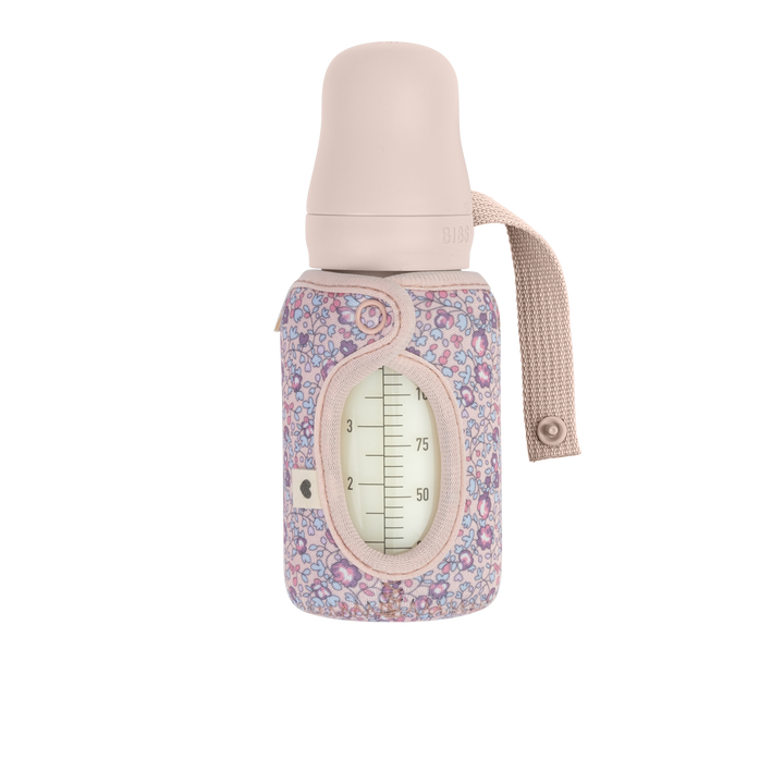 Bibs x Liberty - Baby Bottle Sleeve - Small - Blush