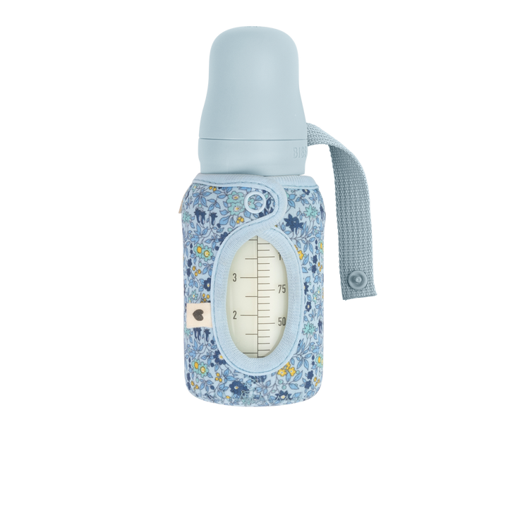 Bibs x Liberty - Baby Bottle Sleeve - Small - Baby Blue