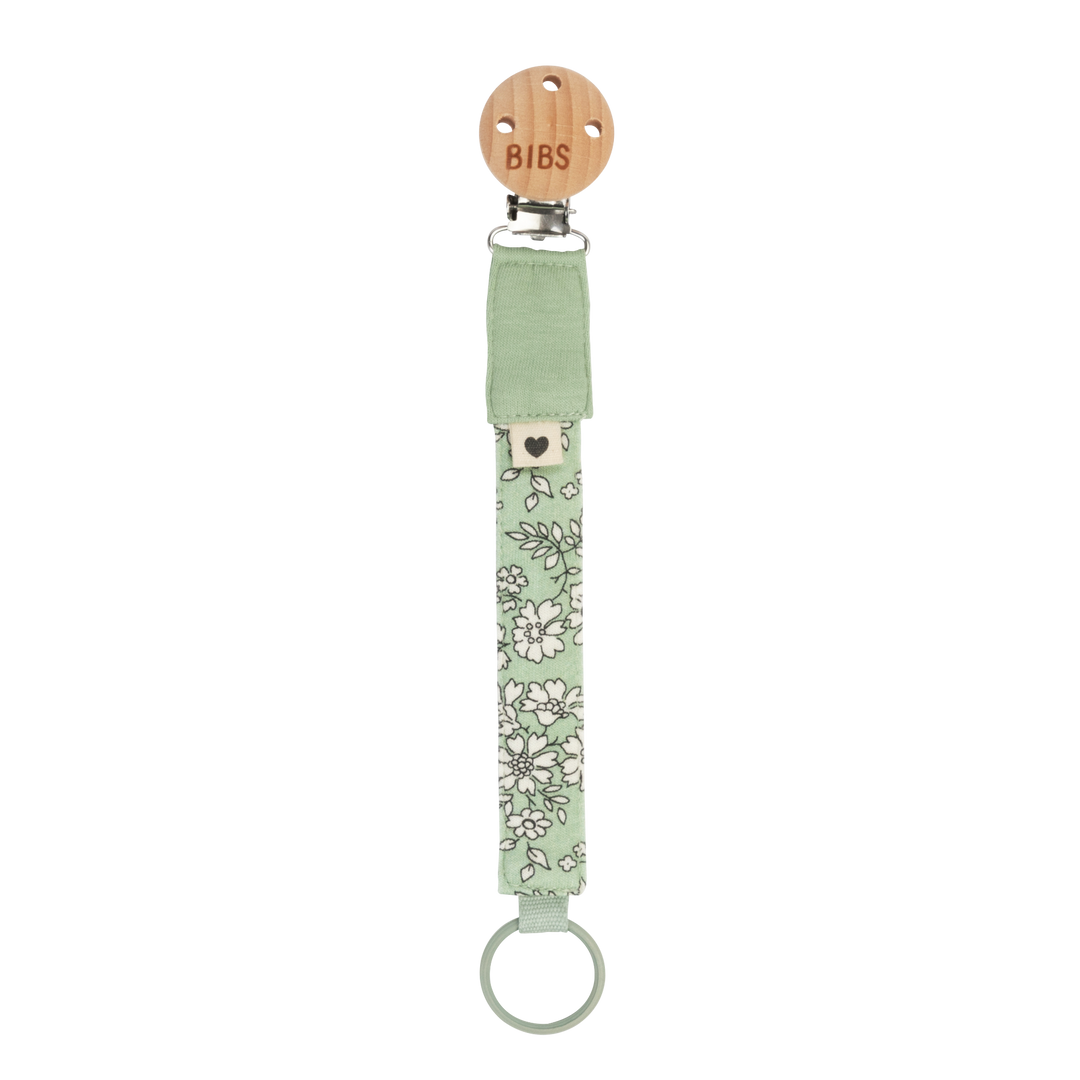 Bibs x Liberty - Pacifier Clip - Sage