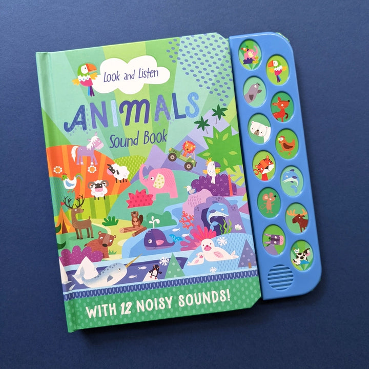 12 Button Sound Book - Animals