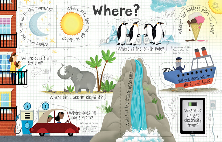 Usborne - Lift-the-flap Book - Questions & Answers About Our World