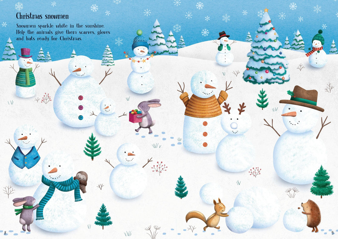 Usborne - Sparkly Christmas Sticker Book
