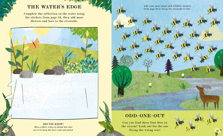 Bee: Nature's Tiny Miracle Activity Book