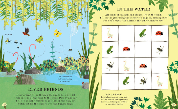 Bee: Nature's Tiny Miracle Activity Book