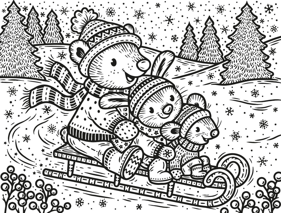 Usborne - Magic Painting Christmas Cards