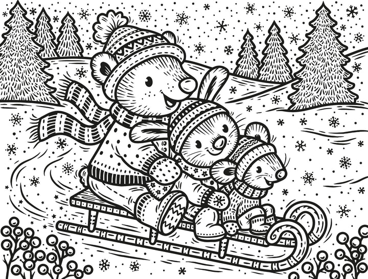 Usborne - Magic Painting Christmas Cards