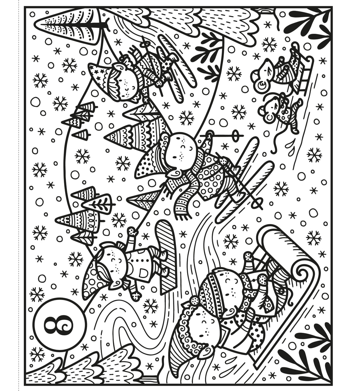 Usborne - Magic Painting Countdown To Christmas