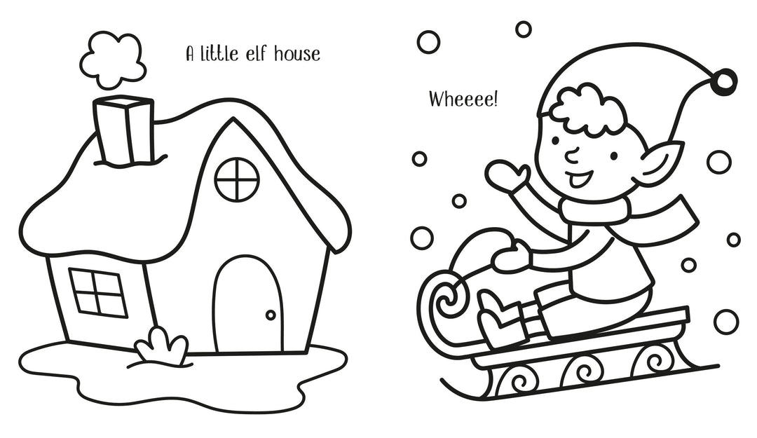 Usborne - My Big Happy Christmas Colouring Book