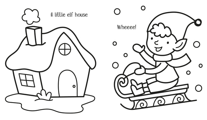 Usborne - My Big Happy Christmas Colouring Book