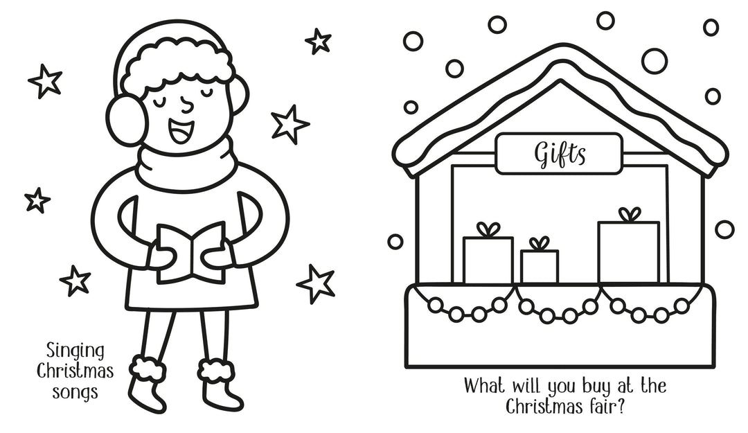 Usborne - My Big Happy Christmas Colouring Book