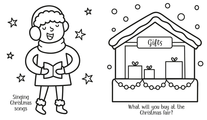 Usborne - My Big Happy Christmas Colouring Book