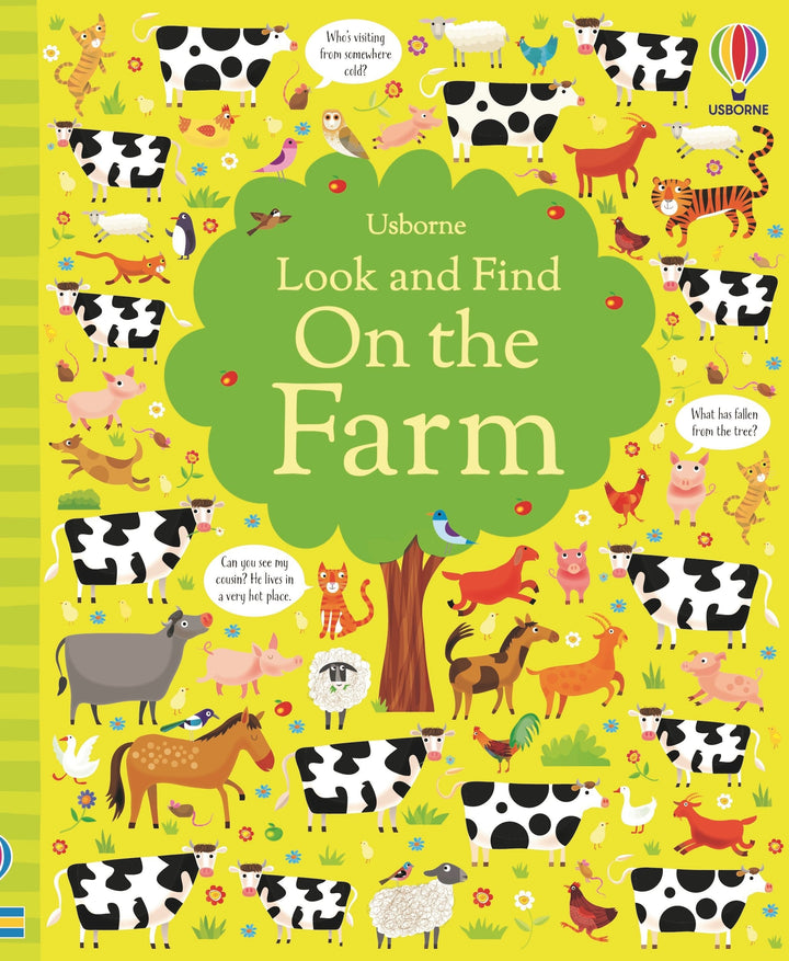 Usborne - Book and Jigsaw On The Farm