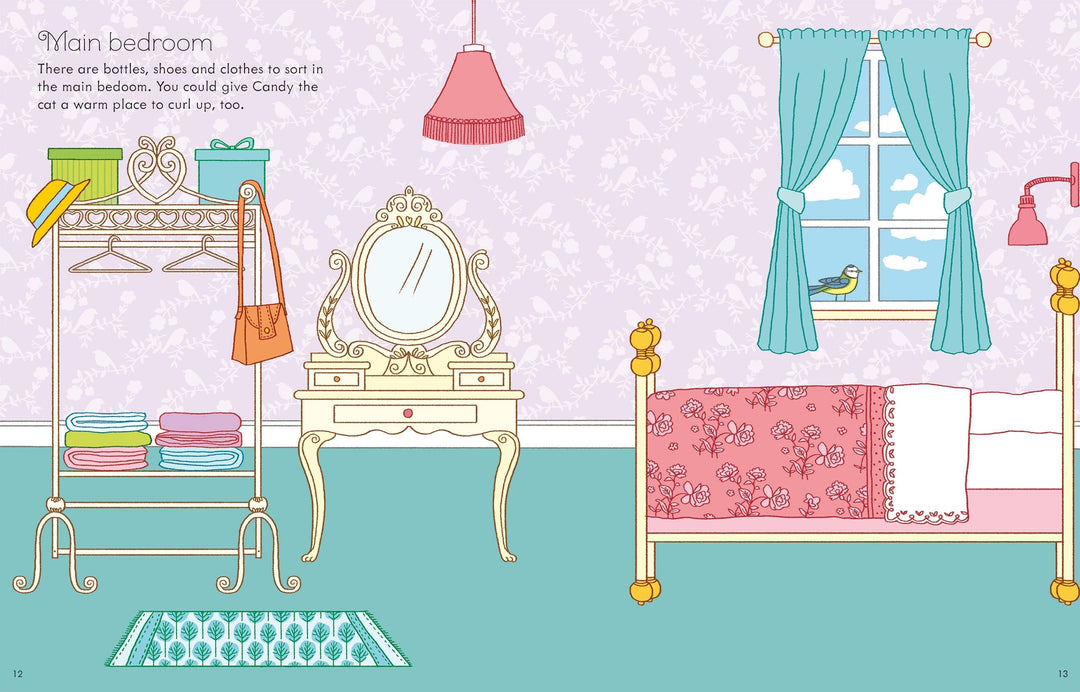 Usborne - First Sticker Book Doll's House