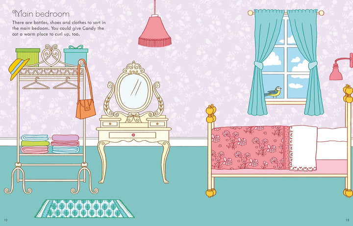 Usborne - First Sticker Book Doll's House