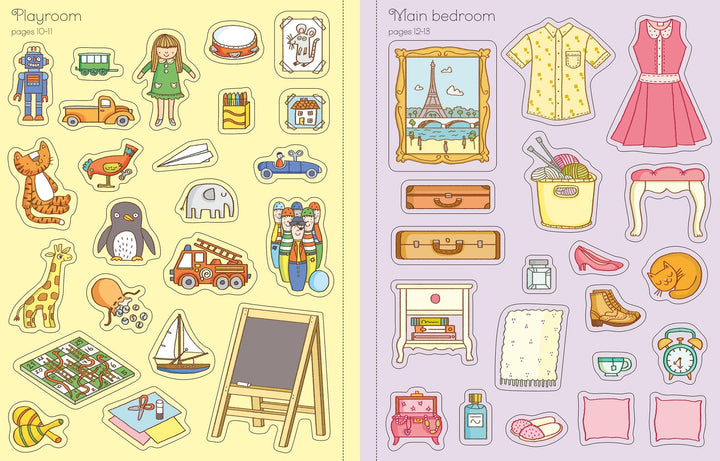 Usborne - First Sticker Book Doll's House