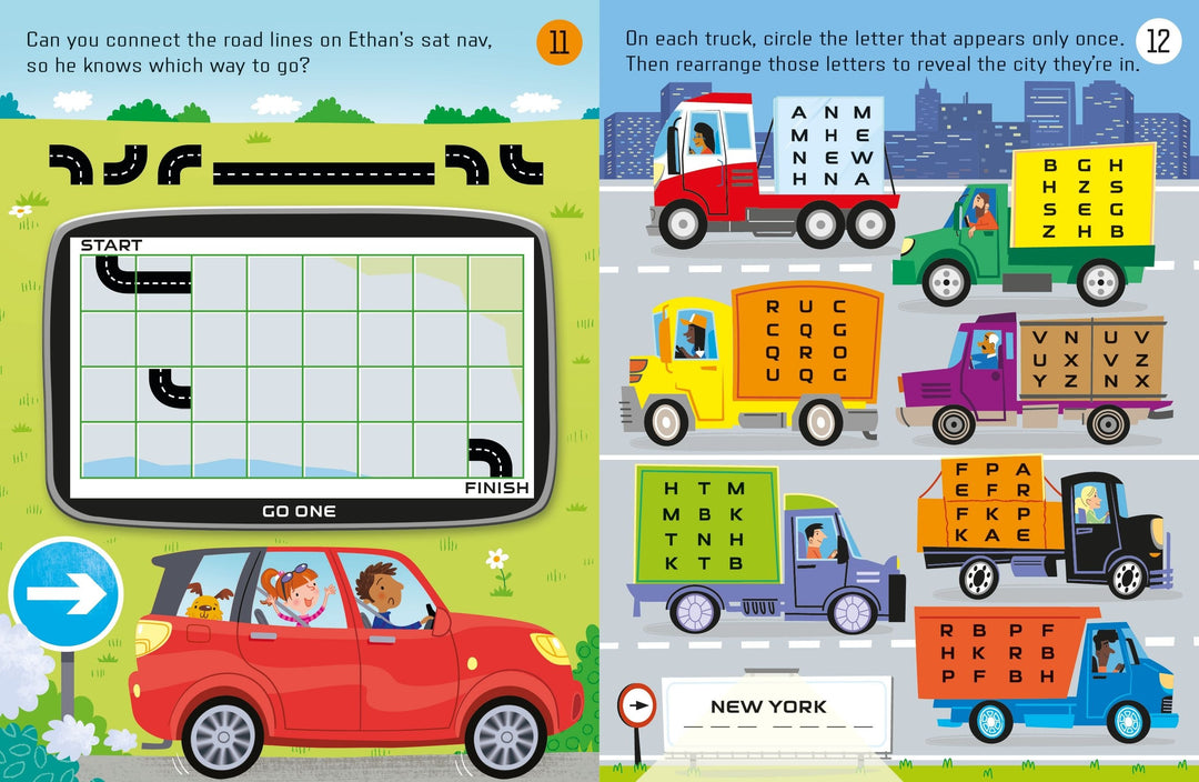 Usborne - Things To Do On a Car Journey