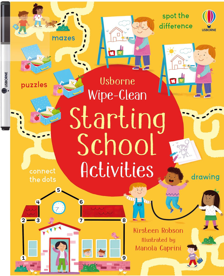 Usborne - Wipe-Clean Starting School Activities
