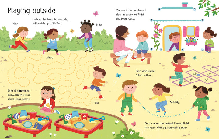Usborne - Wipe-Clean Starting School Activities