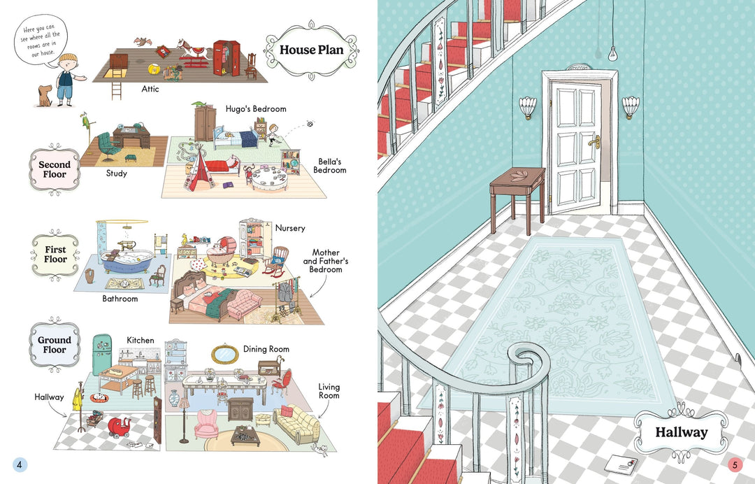 Usborne -  Doll's House Sticker Book