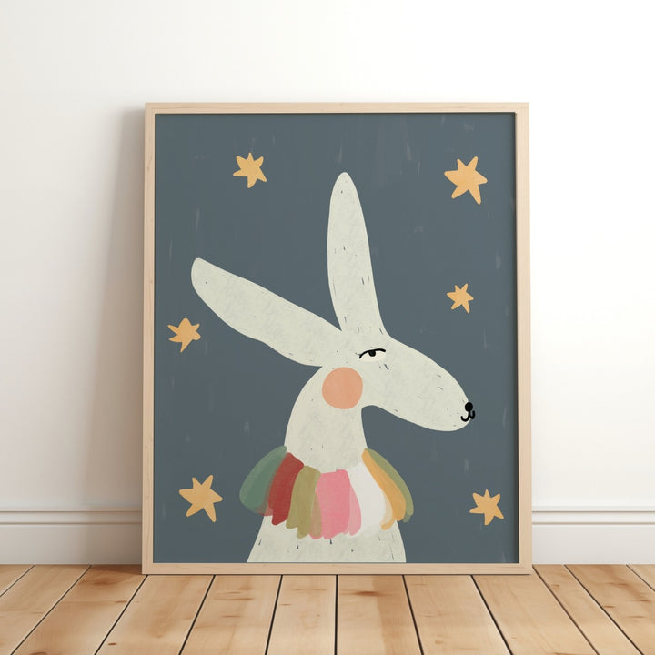 Lara & Kin - Art Print - Boho Bunny Rabbit