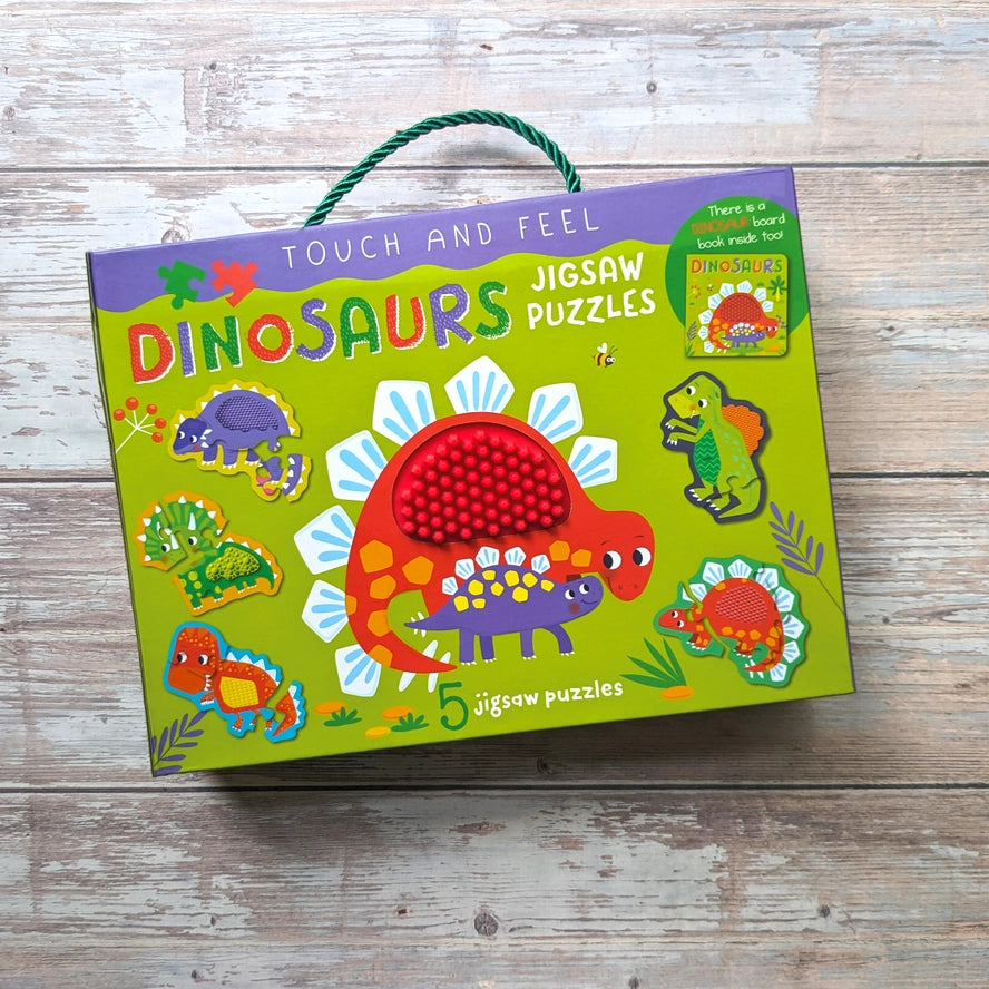 Jigsaw Puzzles - Touch and Feel - Dinosaur