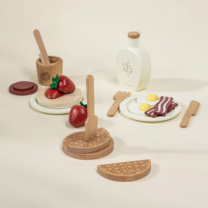 Coco Village - Wooden Brunch Set