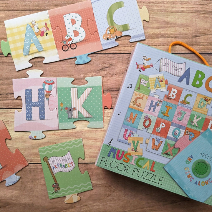 My First Abc Musical Floor Puzzle – Interactive Jigsaw
