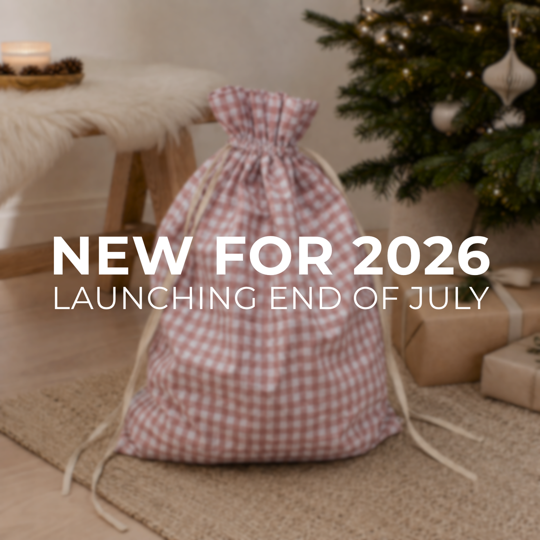 Mabel & Fox - Pink Gingham Gift Sack - Mabel & Fox