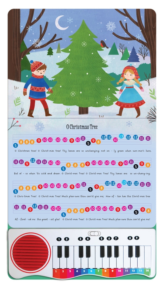 Play Along Christmas Piano Book