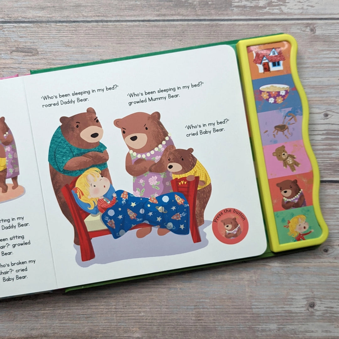 Goldilocks and the Three Bears Fairy Tale Sound Book - Mabel & Fox
