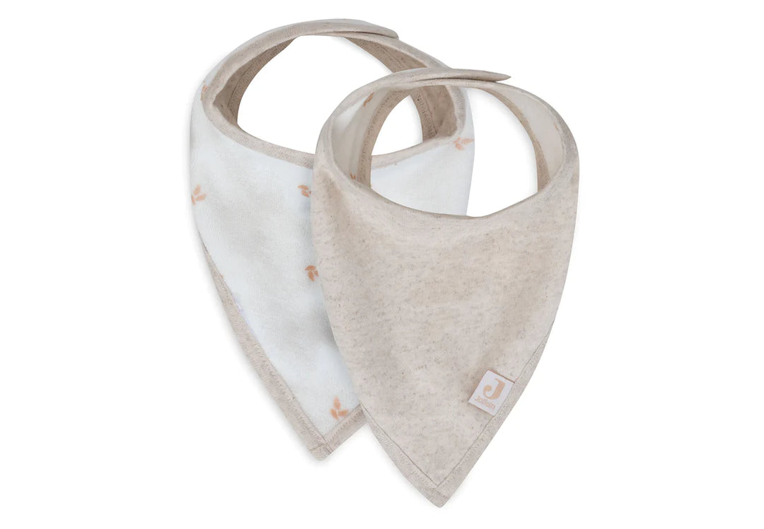 Jollein - Bandana Bib - Harvest Natural (2 Pack)