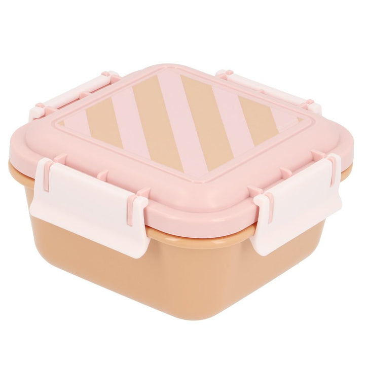 Tutete - Large Lunch Box - Pink Stripes