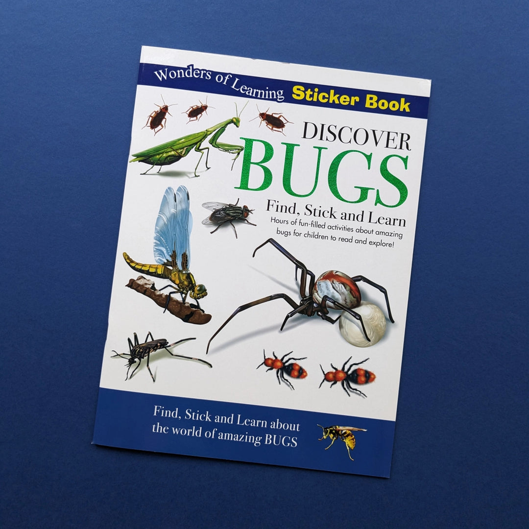 Sticker Book - Discover Bugs