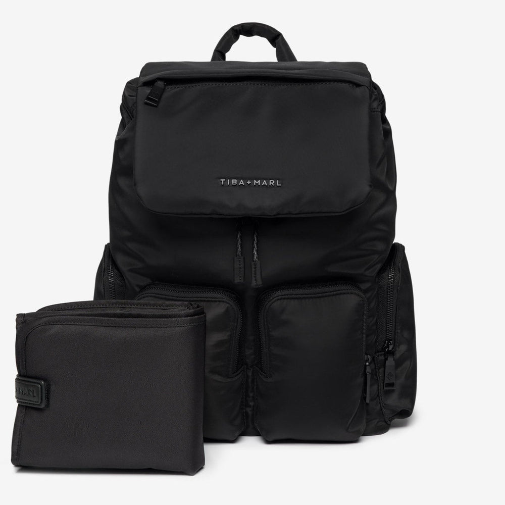 Alto Changing Backpack Black - Mabel & Fox