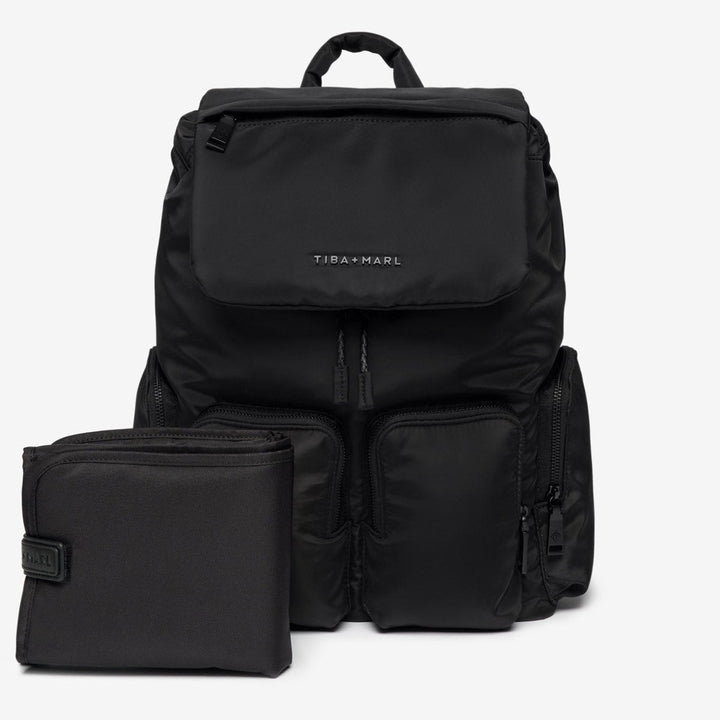 Alto Changing Backpack Black - Mabel & Fox