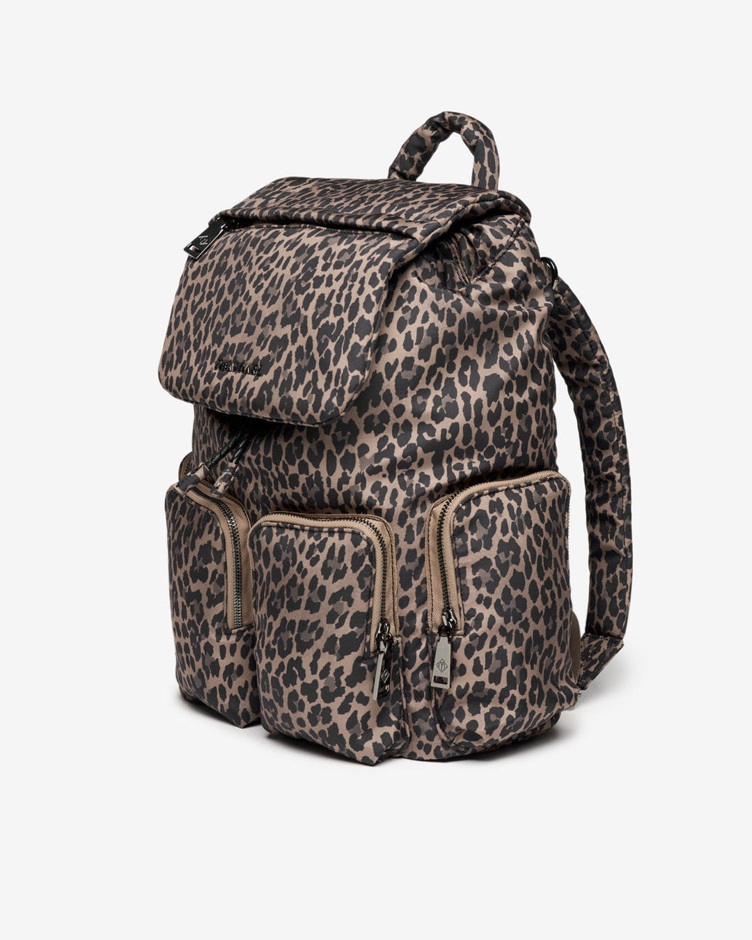 Tiba + Marl Alto Changing Backpack Brown Tonal Leopard