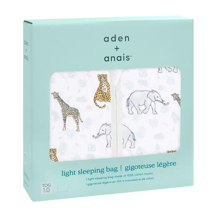 Aden + Anais - Light Sleeping Bag - Jungle